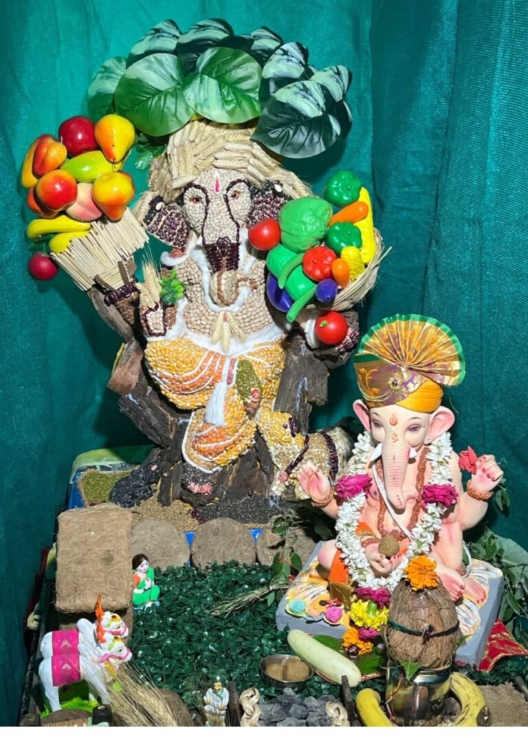 अन्नदाता गणपति : किसानों को समर्पित आस्था और नवाचार का अनूठा संगम