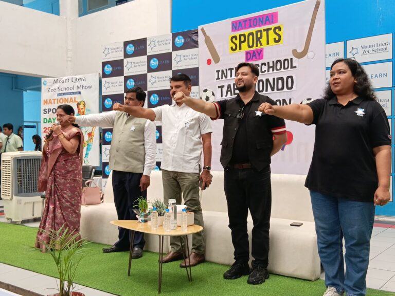 माउंट लिटरा ज़ी स्कूल में ताइक्वांडो प्रतियोगिता के साथ सांस्कृतिक कार्यक्रम सम्पन्न