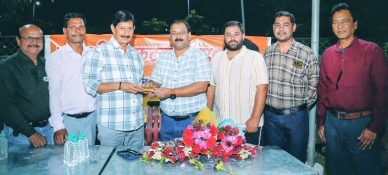 इंदौर जिला फुटबॉल संघ के कार्यकारिणी सदस्यों का सम्मान समारोह संपन्न